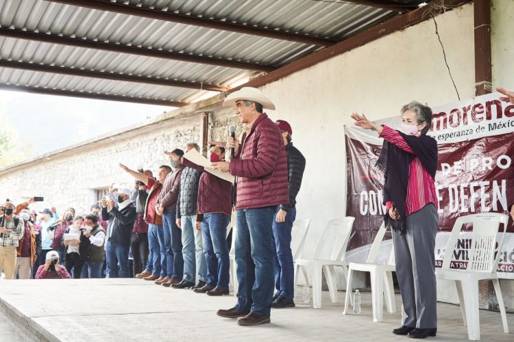 Vamos a decirle adiós al viejo régimen, por corrupto: AVA en Bustamante