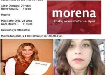 CNHJ da “garrote” a Laura Moreno; quería ser candidata a Gobernadora de Tamaulipas