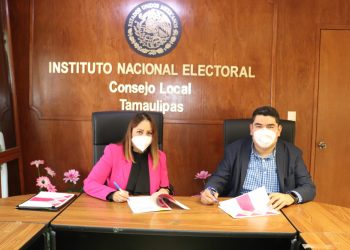 INE-IETAM firman convenio sobre elecciones en Tamaulipas