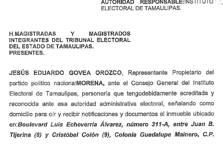 Morena impugna y pide desechar convenio de coalición Pan-Pri-Prd por ilegal