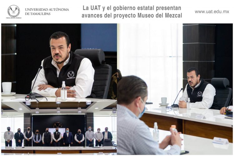 Rector de la UAT evalúa con Gobierno avances del proyecto Museo del Mezcal