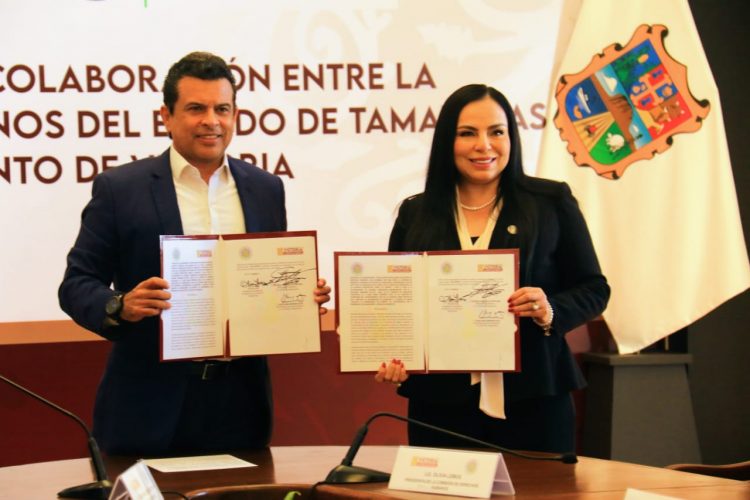 Gattás suscribe convenio de Victoria con Comisión Derechos Humanos