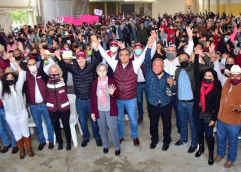 En Llera, Américo recibe al apoyo de simpatizantes de Morena