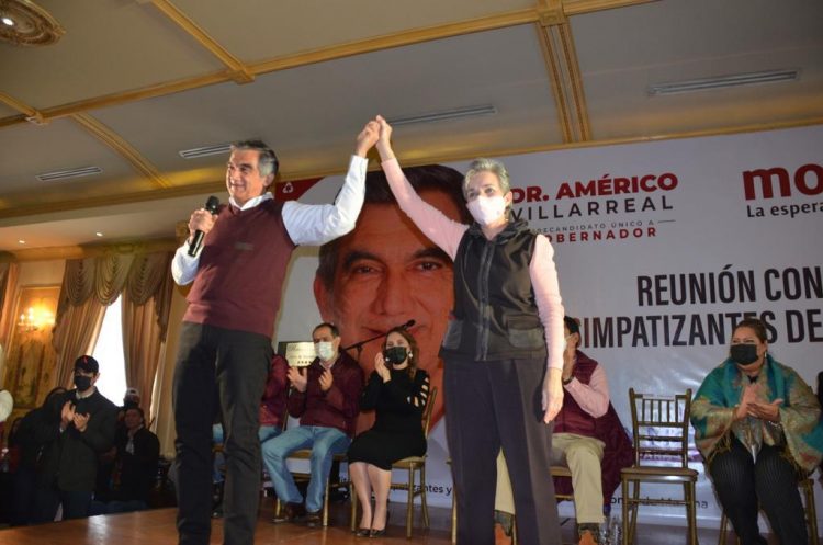 “Seremos mujeres vitamina para sanar a Tamaulipas”: María Santiago, esposa de Américo