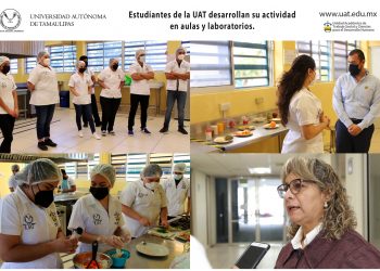 Gradualmente la UAT regresa a clases en aulas y laboratorios