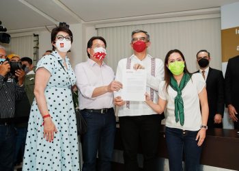 Américo rescatará a Tamaulipas de la oscuridad: PT y Verde