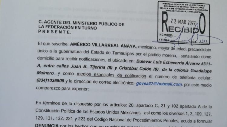 Con demanda penal, AVA pide investigar guerra sucia en su contra
