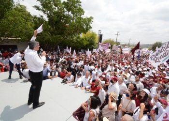 El acueducto en Victoria ¡Va!: Américo al arrancar campaña