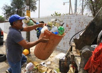 Recolección de  basura ya está al 100% en capital de Tamaulipas