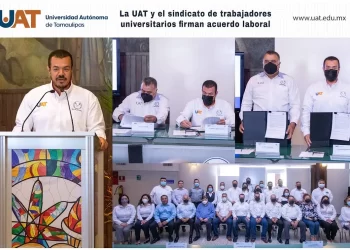 Firman convenio laboral UAT y sindicato, retroactivo a enero