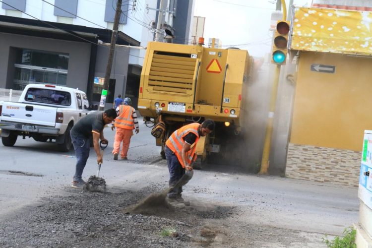 Ayuntamiento de Victoria reanuda bacheo de calles con $39 millones