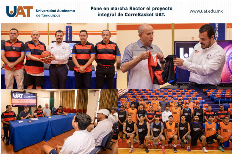 Rector pone en marcha el proyecto integral del CorreBasket UAT