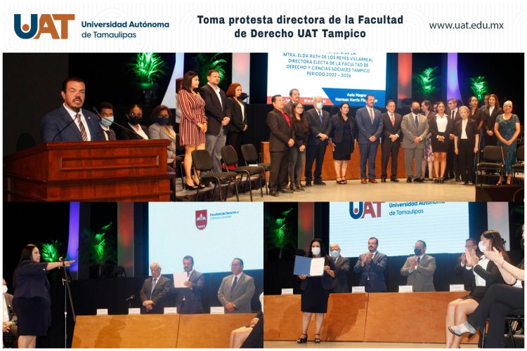 Elda Ruth de los Reyes asume como directora facultad de Derecho de la UAT
