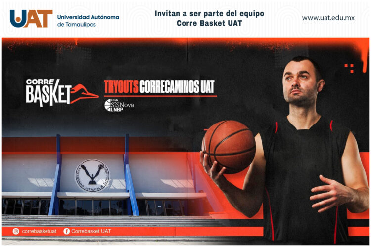 Invita la UAT a formar parte de su equipo Corre Basket