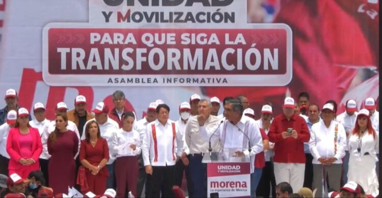 «No les alcanzó, de que se van, se van»: Américo en jornada nacional de Morena