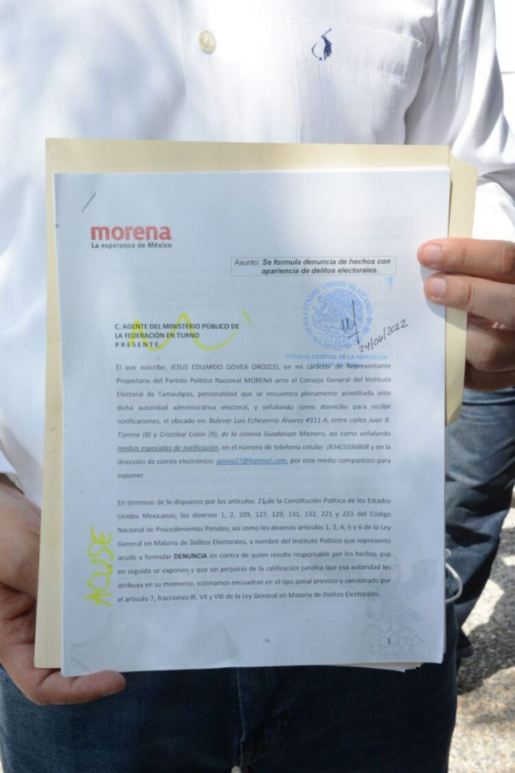 Por fin: Demandan a Cabeza de Vaca y PAN por compra de votos en $500