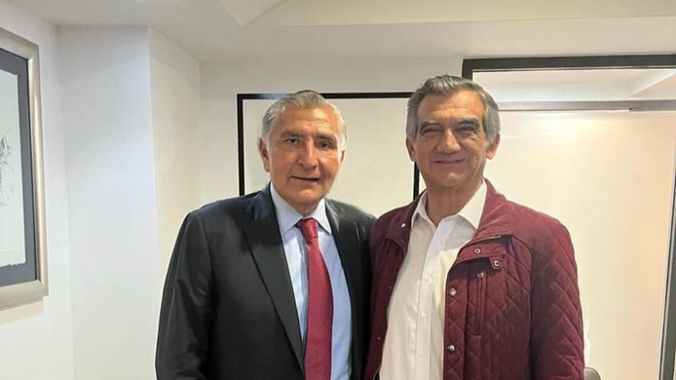 Se reúne Américo con el secretario de Gobernación