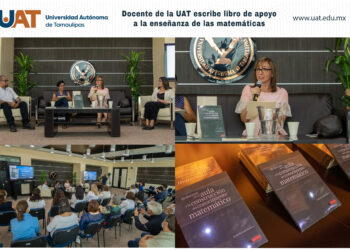​ Docente de la UAT presenta su libro sobre enseñanza de las matemáticas