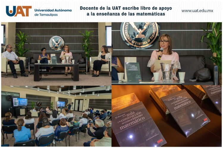 ​ Docente de la UAT presenta su libro sobre enseñanza de las matemáticas