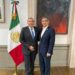 Américo con Adán Augusto López; hablaron de gobernabilidad