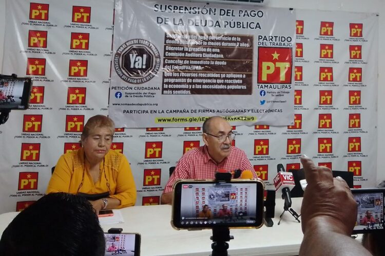 Al nacer, cada mexicano ya debe $100 mil: PT