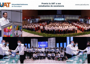 Entrega UAT becas a excelencia de Victoria y El Mante