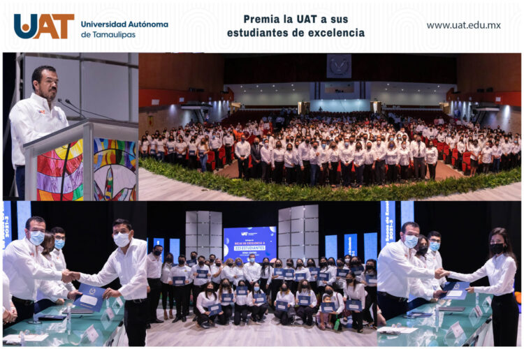 Entrega UAT becas a excelencia de Victoria y El Mante