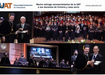 Rector de la UAT reconoce a docentes de Victoria y zona norte