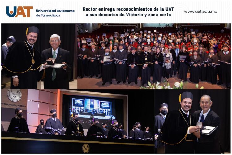 Rector de la UAT reconoce a docentes de Victoria y zona norte