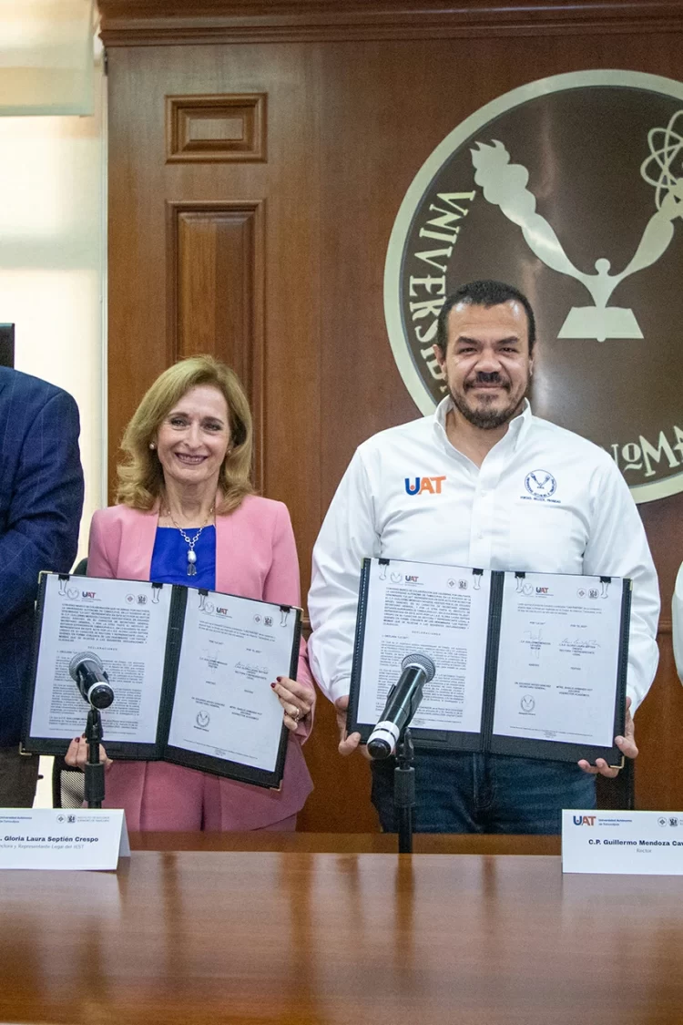 La UAT y el IEST Anáhuac firman convenio de colaboración