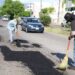 Gattás sigue rehabilitando las calles de Victoria