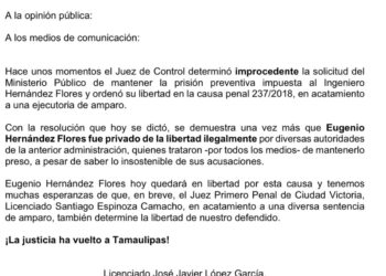 Gana amparos: El martes quedaría libre el ex Gobernador Geño Hernández