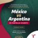 Juego México-Argentina: Pantalla gigante en estadio Marte R. Gómez, gratis