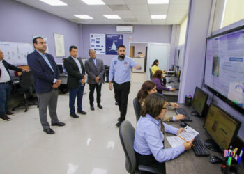 Gattás conoce exitoso modelo de policía de proximidad en Escobedo, N. L.