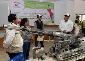 Guémez compra modernas máquinas para fumigar contra dengue