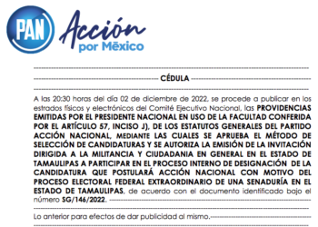 Abre PAN invitación para “dedear” candidato a senaduría