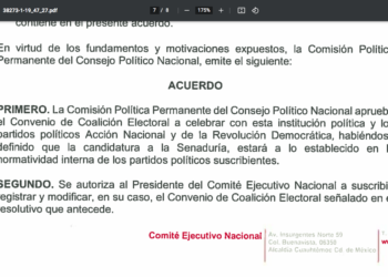PAN y PRI ya van en coalición en Tamaulipas