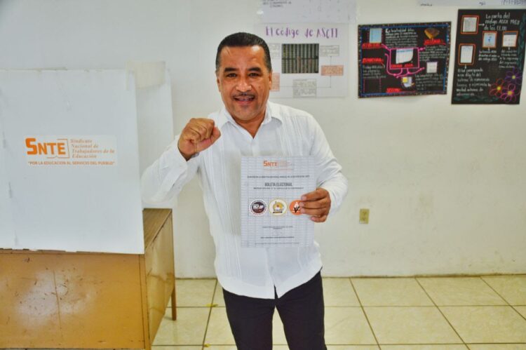 Elección en SNTE fue una fiesta histórica: A. Ibarra