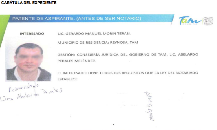 “Tronco” a 3 notarios patito más, recomendados de Abelardo Perales y Gerardo Peña