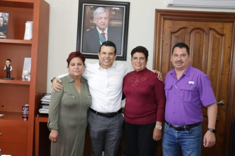 Alcalde Gattás establece relación laboral con nueva dirigencia sindical