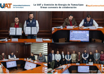 UAT y Comisión de Energía de Tamaulipas firman convenio de colaboración
