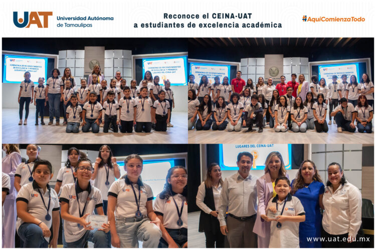 Reconoce UAT a sus estudiantes de excelencia académica del CEINA