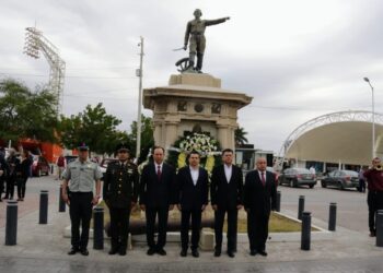 Recuerdan Estado y Municipio gesta heroica del Gral. Pedro J. Méndez