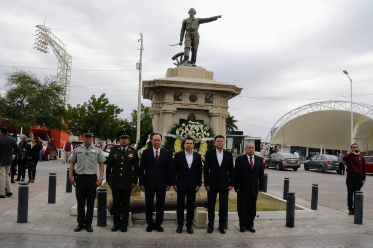 Recuerdan Estado y Municipio gesta heroica del Gral. Pedro J. Méndez