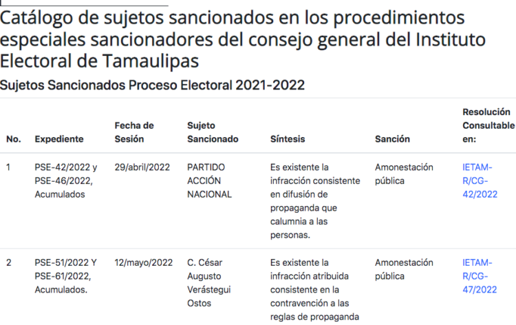 IETAM condena a periodistas pedir perdón a regidora