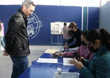 En  Reynosa votó JR Gómez Leal