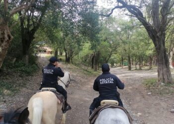 Guardia Estatal siempre en vigilia: La montada en paraje Los Troncones