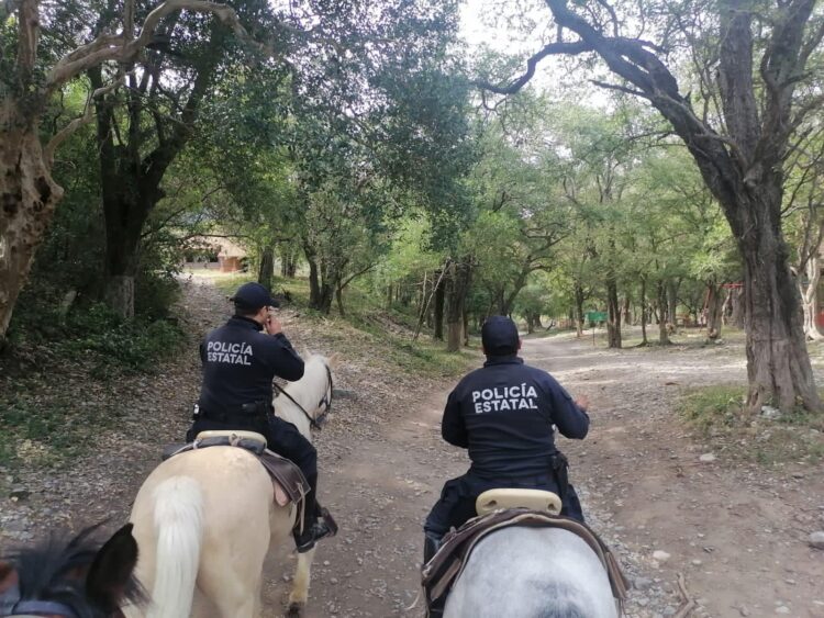 Guardia Estatal siempre en vigilia: La montada en paraje Los Troncones