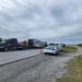 Se incendia caja de trailer en Jiménez, y autobús en Padilla