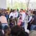 María de Villarreal visita el albergue “Senda de Vida”, en Reynosa